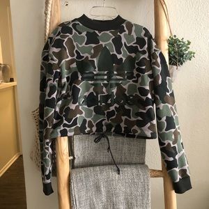 Adidas Cropped Sweater